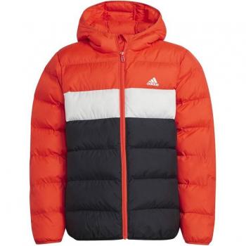 Chaqueta adidas sintética para niños color rojo