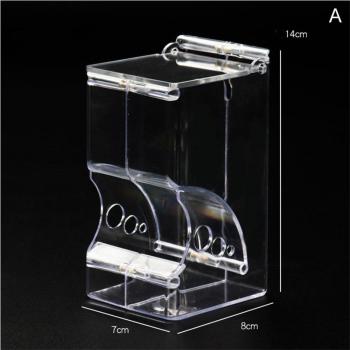 Cubo Dispensador Transparentes para Alimentación de Hámsters 66CY