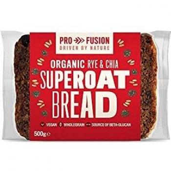 Profusion Organic Rye and Chia Super Oat Bread 500g