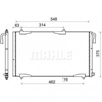 AC 501 000S Air Conditioning Condenser