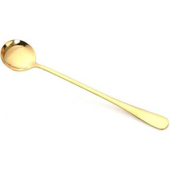 Stainless Steel Gold Spoon Set