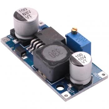 Régulateur de tension abaisseur 48 V, DC-DC, LM2596HV, ajustable, 4,5-60 V bleu