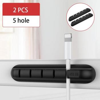 Kit de Organización de Cables con Puertos de Carga