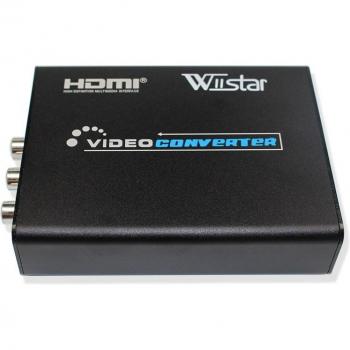 Wiistar HDMI to S-Video & Composite Switcher