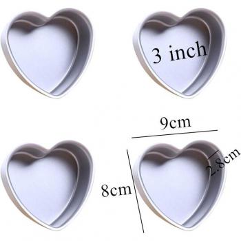 Wedding Heart Cake Mold with Removable Base