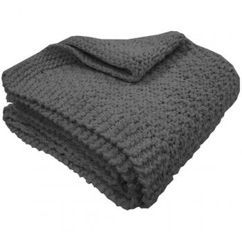 Coperta Piuma Antracite 130x150 cm
