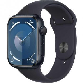 Apple Watch Series 9 Alluminio mezzanotte 45mm Cinturino Sport mezzanotte M/L (GPS)