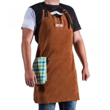 Tablier en cuir pour grillades Cook King