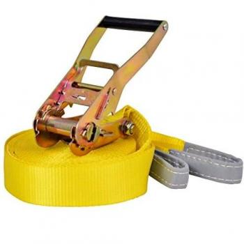 VidaXL 15 m Slackline 50 mm 150 kg Yellow