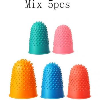 Silicone Finger Protectors for Quilting