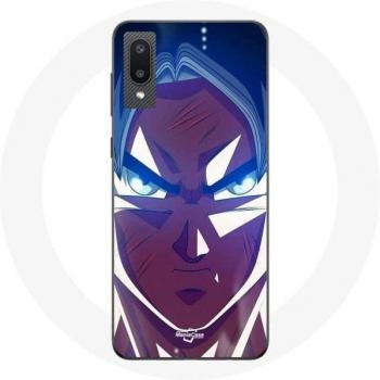 Coque Samsung Galaxy A02 Dragon Ball Z Goku Visage Énervé