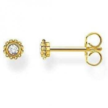 Día Floral Thomas Sabo: Pendientes en Plata de Ley