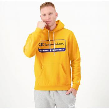 Champion Box Giallo Felpa con Cappuccio Uomo L