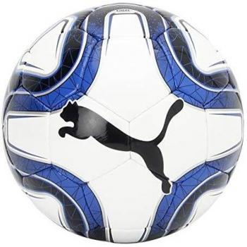 Fußballtrainer PUMA 82911 FINAL 5 HS, weiß + Power Blue + Schwarz, Größe 5