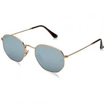 Ray-Ban RB3548N Hexagonal Sonnenbrille 51mm Gold