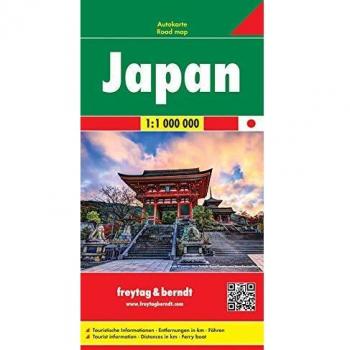 Wegenkaart Japan 1:1.000.000
