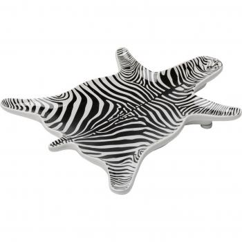 KARE Deko-Schale Zebra, Porzellan, 2er-Set