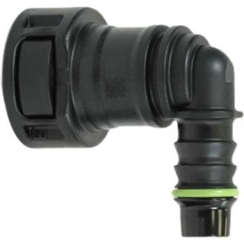 Connecteur rapide pour carburant, ID8, mâle femelle incurvé, tube 8-10mm, 1 pièce
