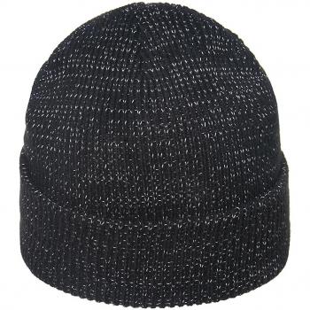 Casquette tricotée chaude adulte sombre