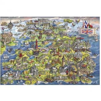 Brits landhuis puzzel 500 stukjes