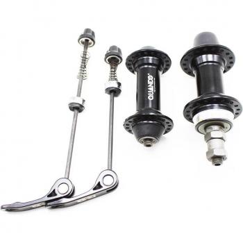 Quick Release 28-Hole Mountain Road Bicycle Hub with V-Brake and 6 Pawls