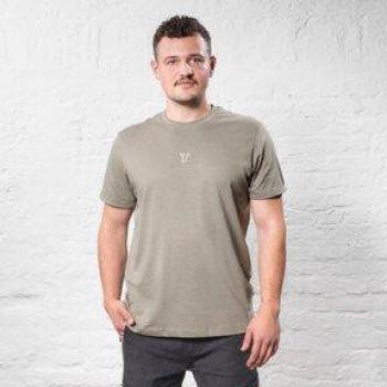 T‑shirt STIER Embrace – Coton bio, Taille M, Teinte Olive