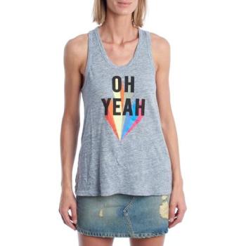Zadig & Voltaire Oh Yeah ärmelloses T-Shirt – Grau, M, SJTR7001F