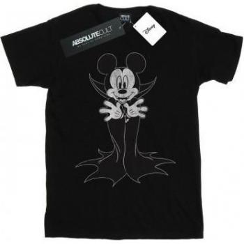 T-shirt pour fille Mickey Mouse Dracula en coton