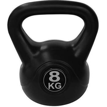 Unisex 8kg Tunturi Kettlebell – Black Adult Version