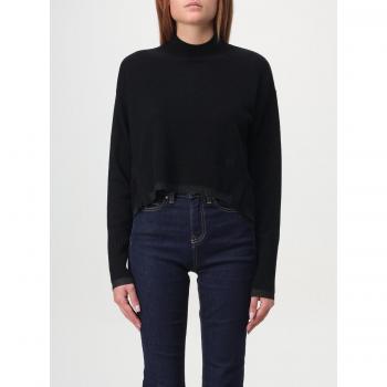 S Black Cashmere Pinko Maglione Round Neck