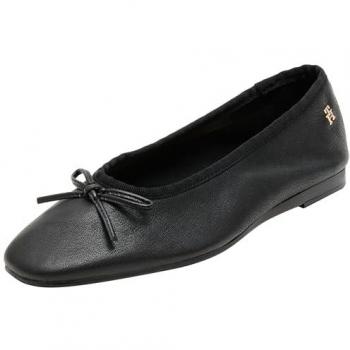 Tommy Hilfiger Soft Leather Ballerinette FW0FW08355 – Nero, EU 37