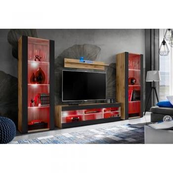 Ensemble Komodee Tivoli Noir Mat LED