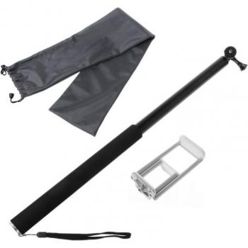 3m Adjustable Selfie Stick for iPhone, iPad, and DSLR