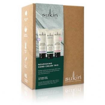 Trio de Soins pour Mains Sukin 3x50ml