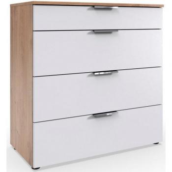 WIMEX Level‑Sideboard “Fresh to Go” – 4 Soft‑Close‑Schubladen, 81 × 84 cm