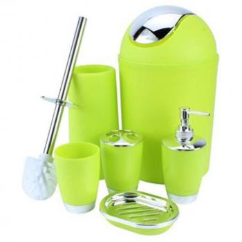 Conjunto de Baño Antiguo: Cepillo, Jarra y Más (6)
