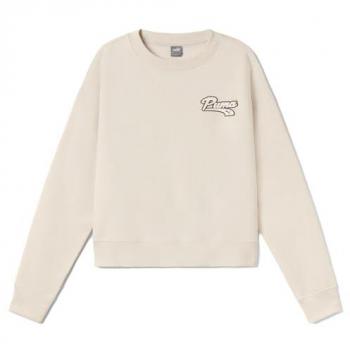 Puma Outlet 2024: Sudadera de Mujer en Color Beige