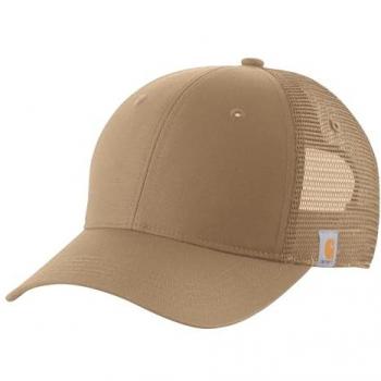 Gorro Rugged Professional Series Canvas Mesh Verde Marrón