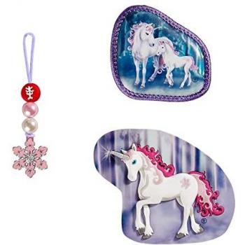 Step by Step Magic MAGS „Eis-Einhorn Nuala“, 3-teilig, 2 Magnet-Applikationen und 1 Anhänger