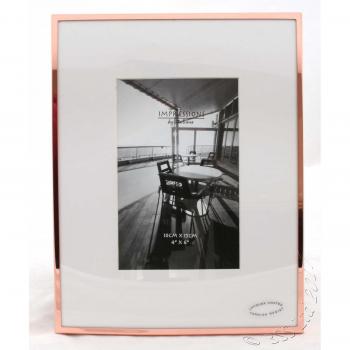 Unisex Copper Rose Gold Photo Display