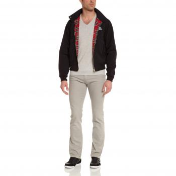 Large Lonsdale Acton Harrington Style – Black Winter Coat