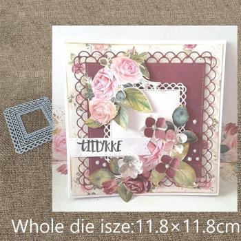 Lace Square Frame Craft Die Set