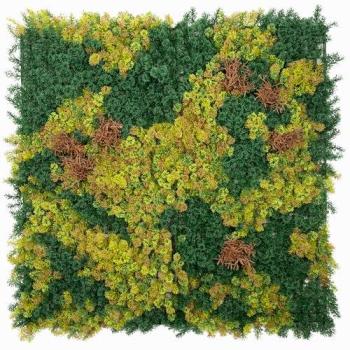 Kunstpflanze Mooswand 100 × 100 cm – Indoor & Outdoor