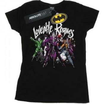 Maglietta DC Comics Batman Amici Affettuosi in cotone per donne