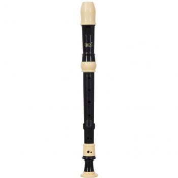 Detachable Finger Rest ABS 8-Hole Baroque Descant Recorder with Carrying Bag