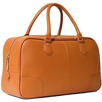 Tote Bowling Camel Lisse, Finition Haut de Gamme