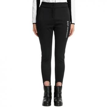 EA7 High Waist Ski Trousers for Women in Black Size S