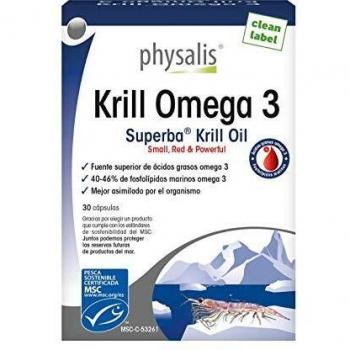 Physalis Krill Omega 3 30 Perlas