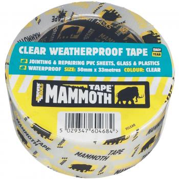Everbond Weatherproof Clear Tape 50mm x 33m