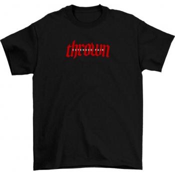 Extended Pain T-Shirt Noir – Gamme Homme S‑XL